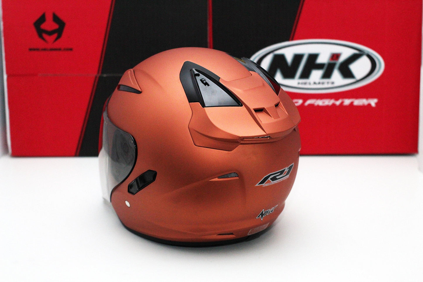 NHK R1 v2.0 Solid (Cooper Doft) (Microlock) - Durian Bikers