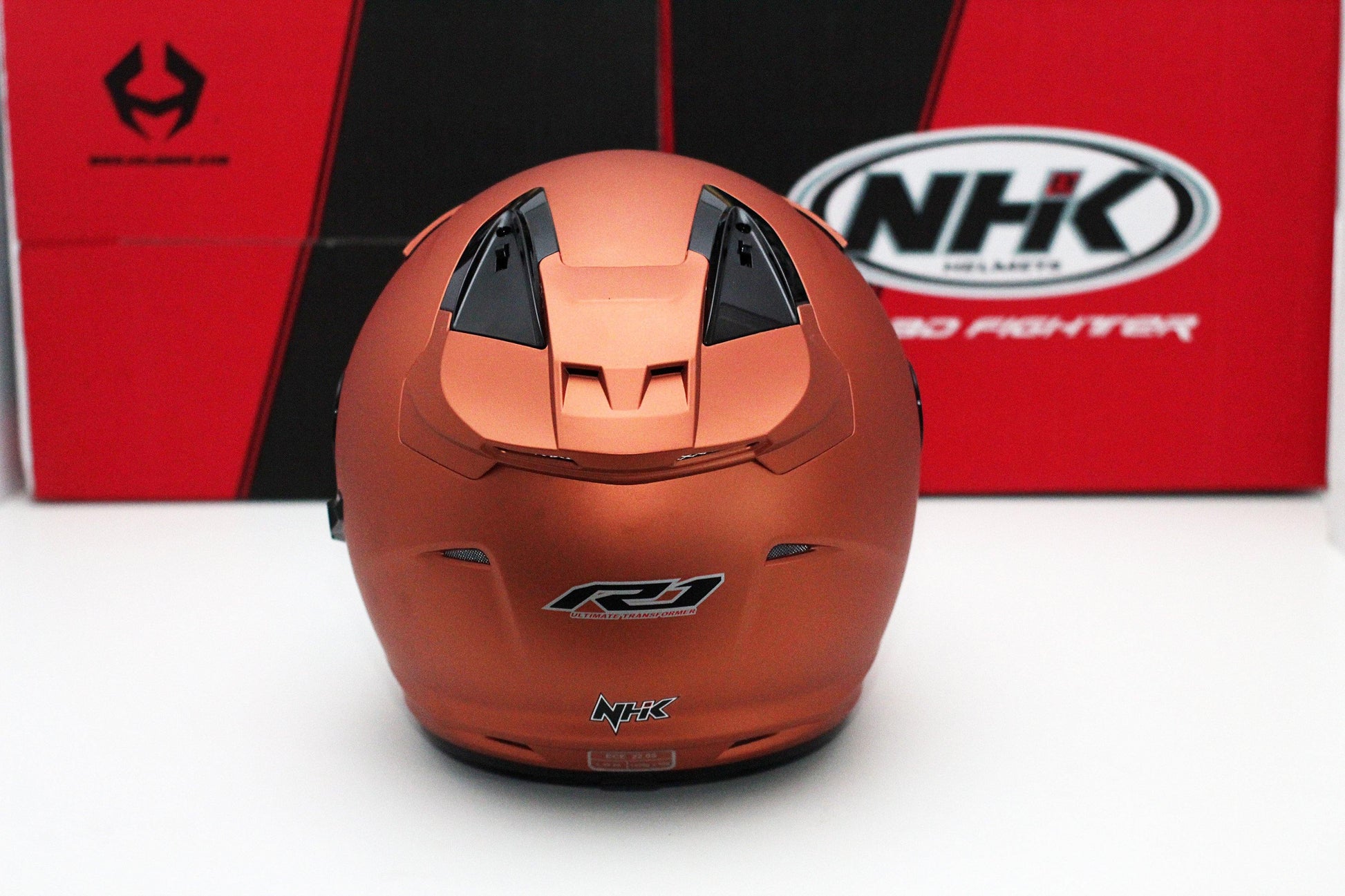 NHK R1 v2.0 Solid (Cooper Doft) (Microlock) - Durian Bikers