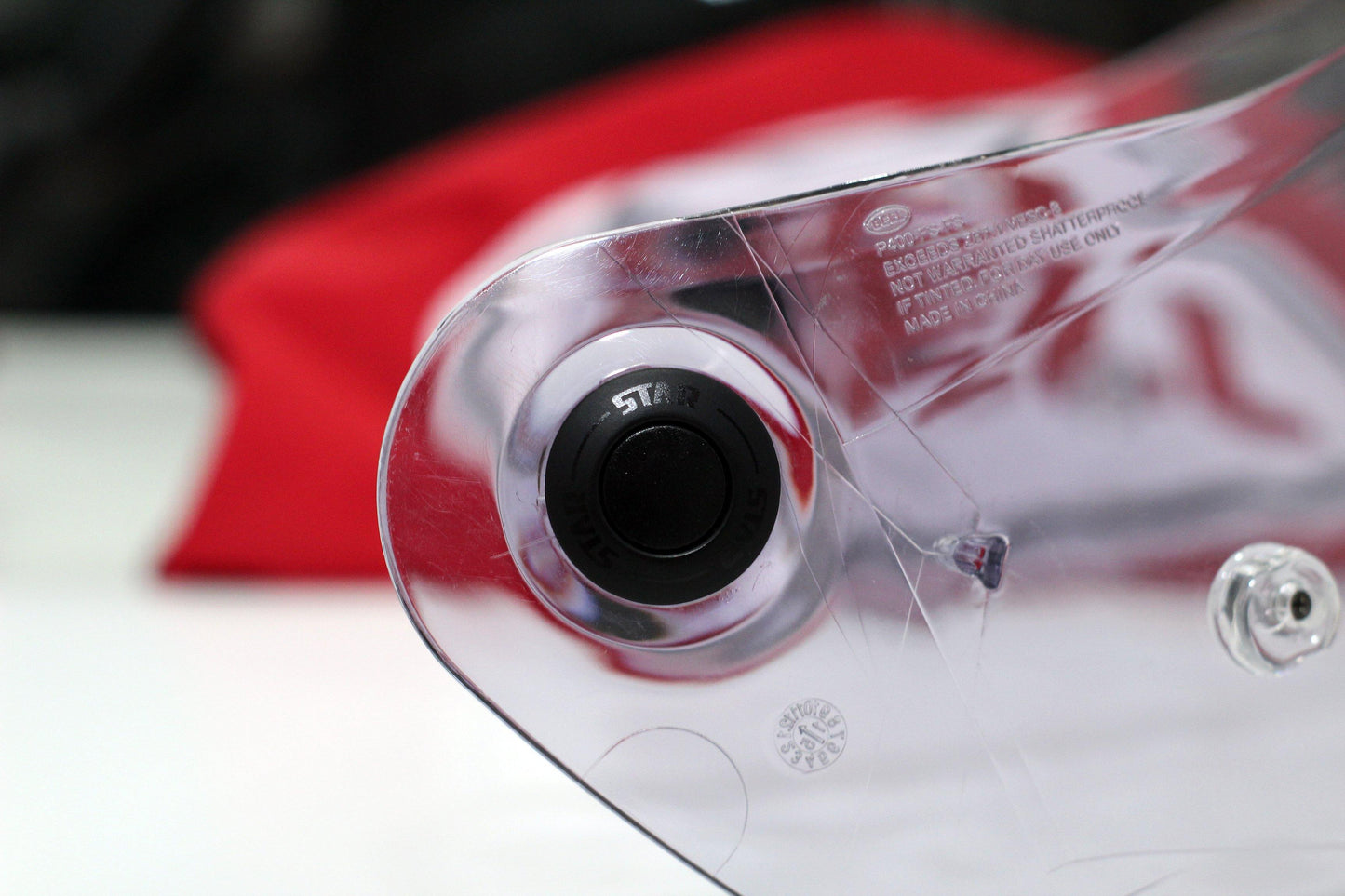 Bell Panovision Visor (Light Smoke) (Tearoff) - Durian Bikers