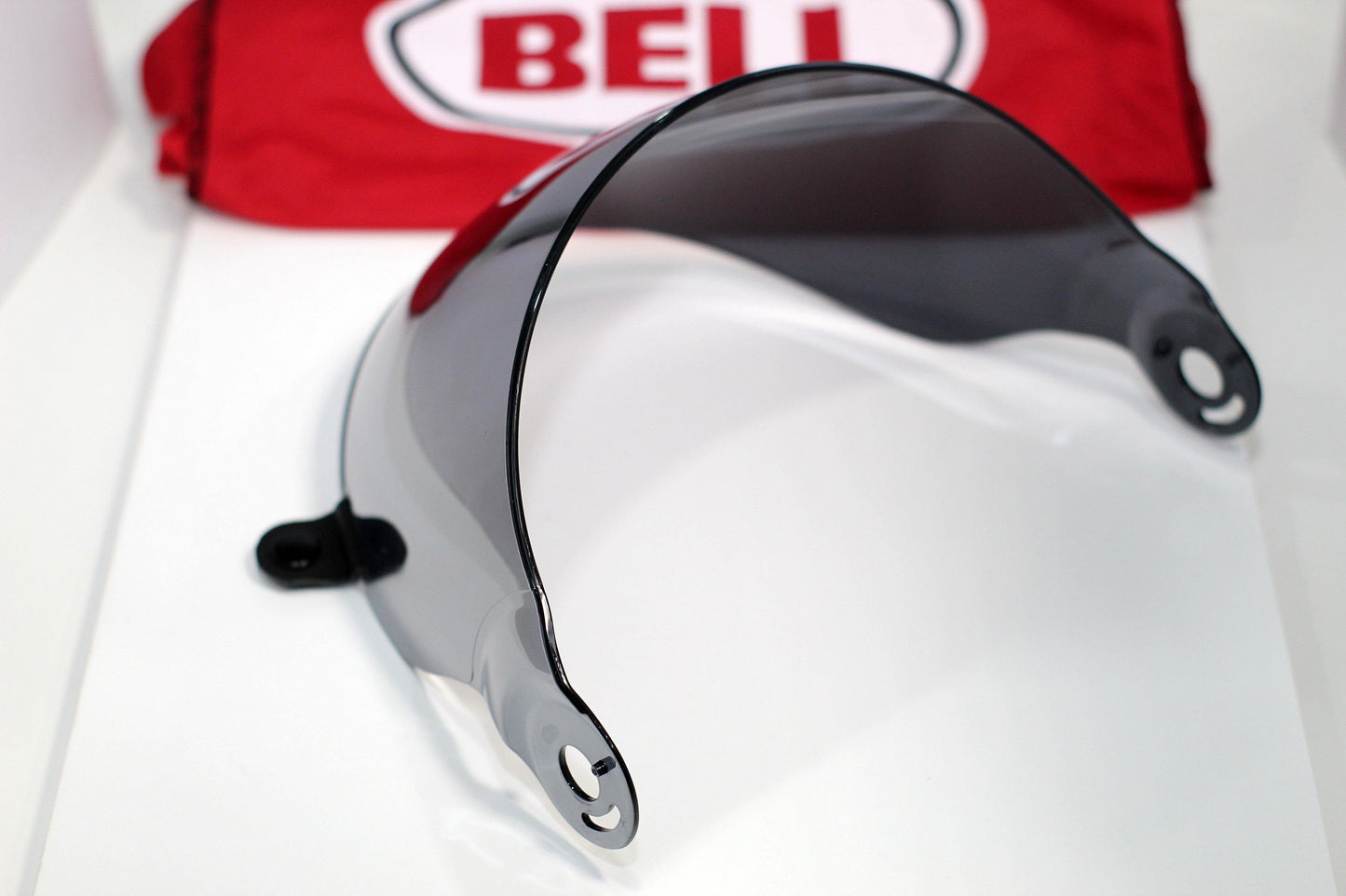 Bell Bullitt Visor (Flat Dark Silver Iridium) - Durian Bikers