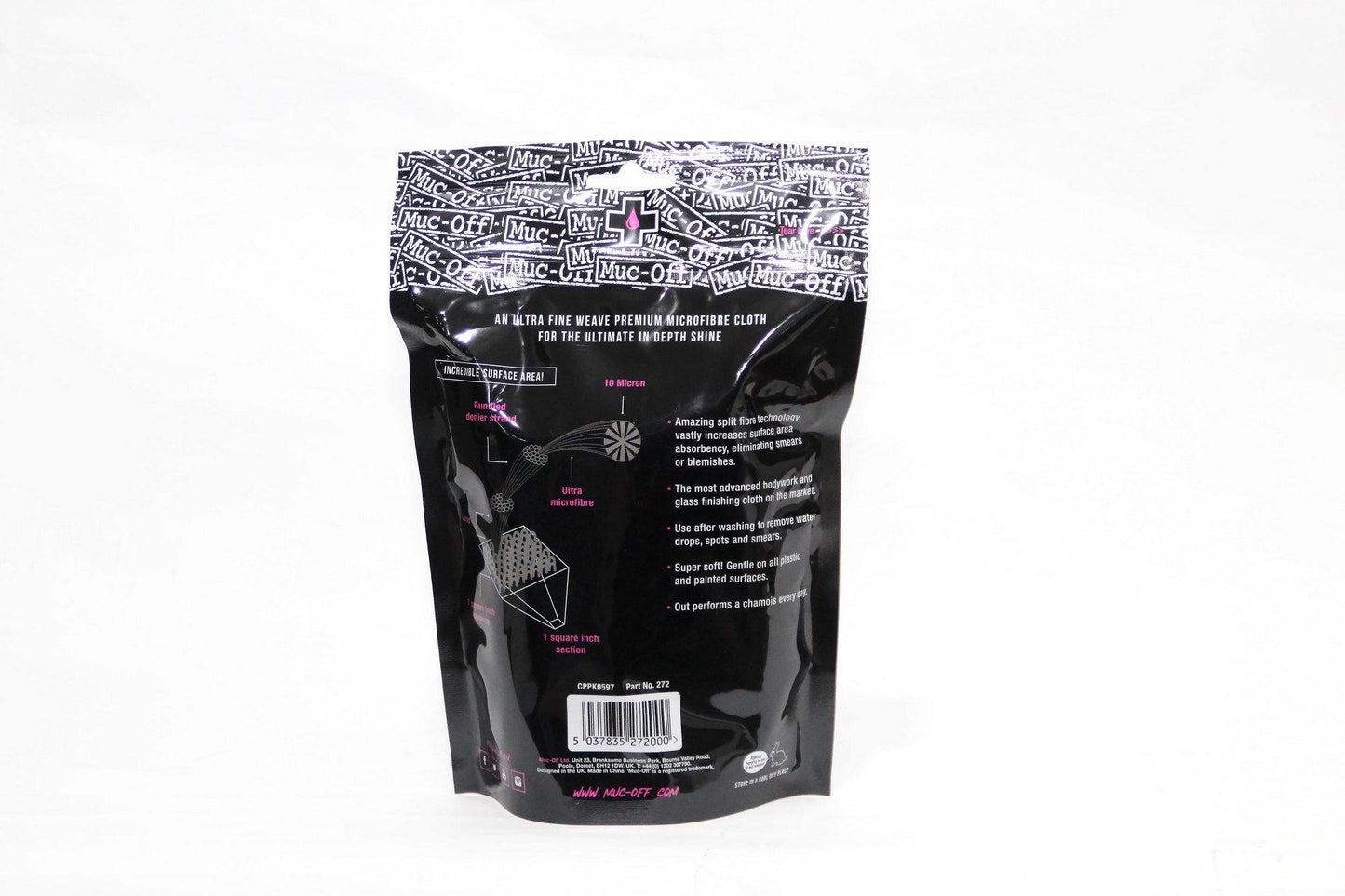 Muc Off Premium Microfibre Polishing Cloth - Durian Bikers
