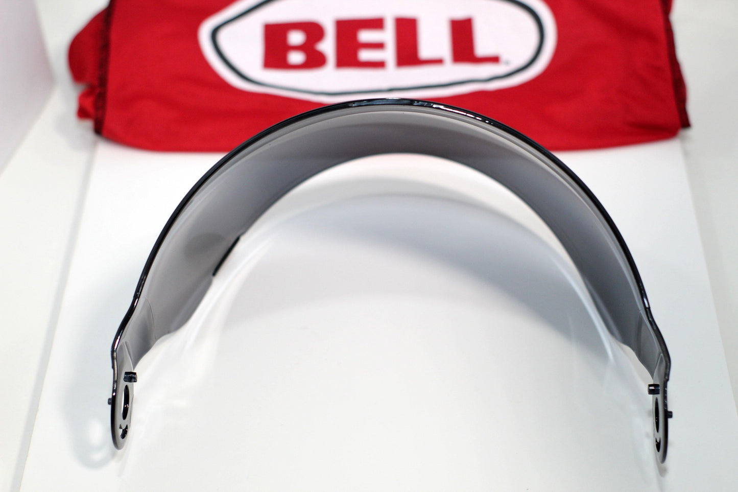 Bell Bullitt Visor (Flat Dark Silver Iridium) - Durian Bikers