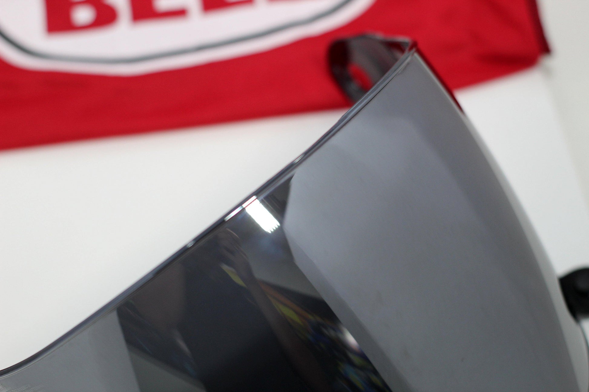 Bell Bullitt Visor (Flat Dark Silver Iridium) - Durian Bikers