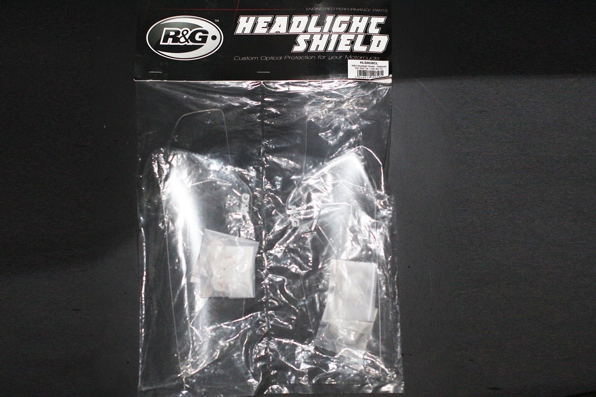 R&G Headlight Shields fits for Yamaha YZF-R25 ('14-'18) / YZF-R3 ('15-'18) - Durian Bikers