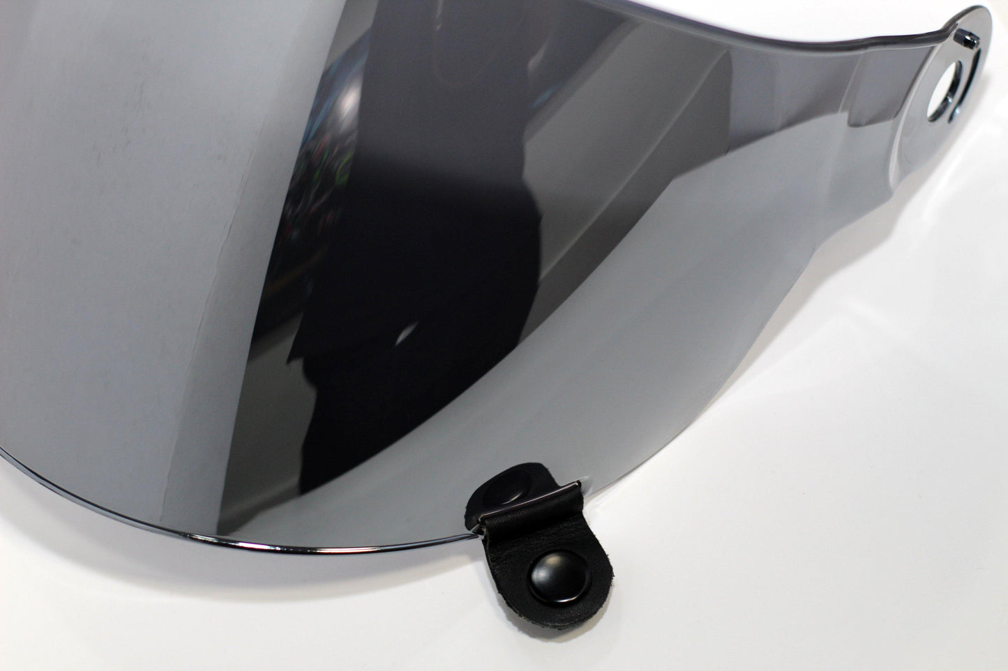 Bell Bullitt Visor (Flat Dark Silver Iridium) - Durian Bikers
