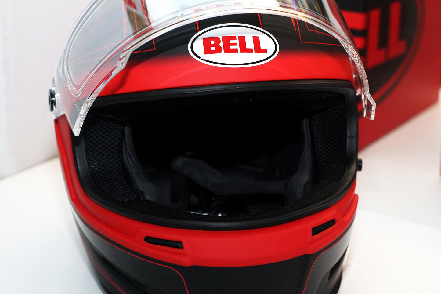 Bell Eliminator (Hart Luck Matte/Gloss Black/Red/White) - Durian Bikers