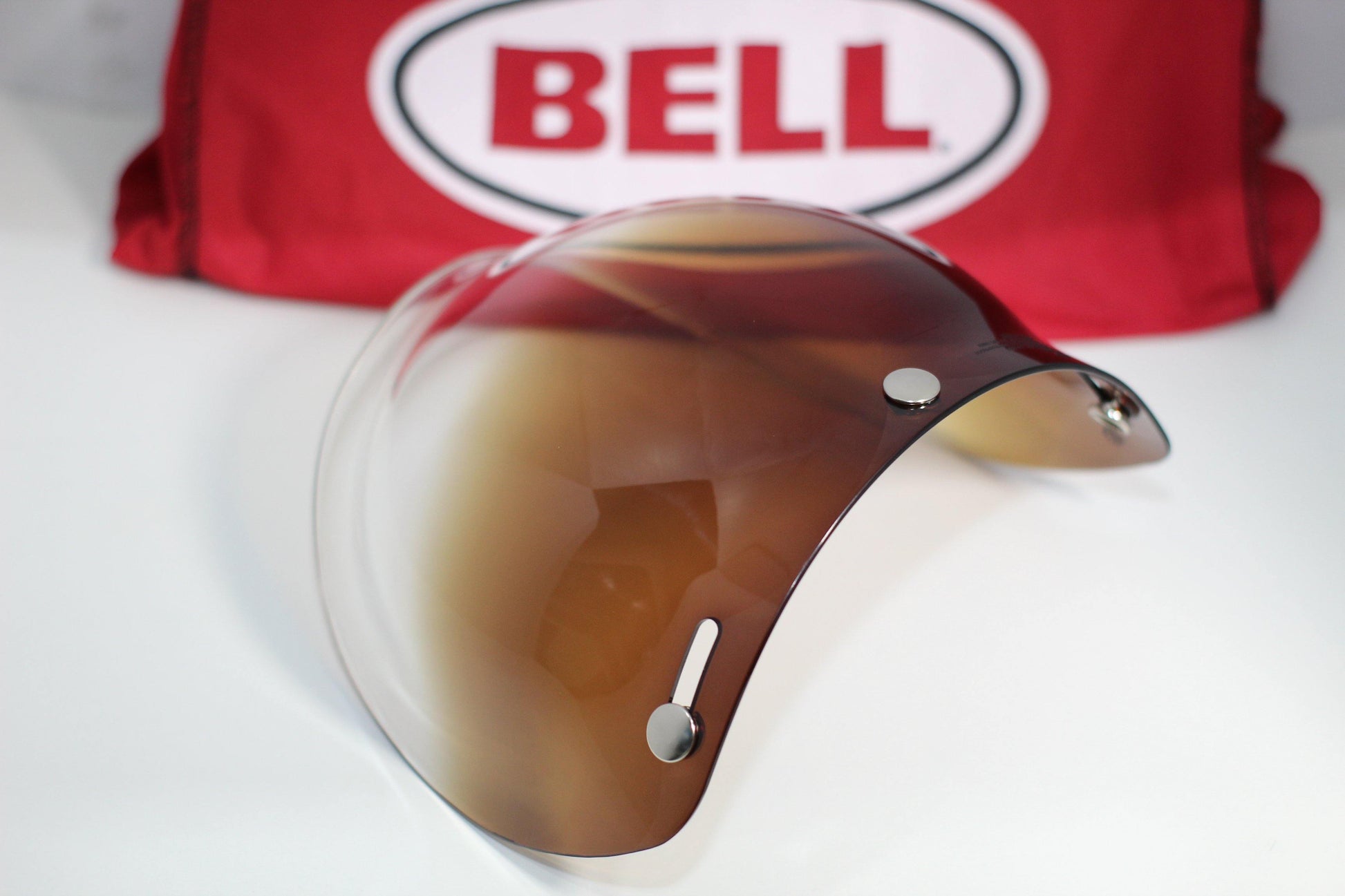Bell PS-3 Snap Visor (Bubble Amber Gradient) - Durian Bikers