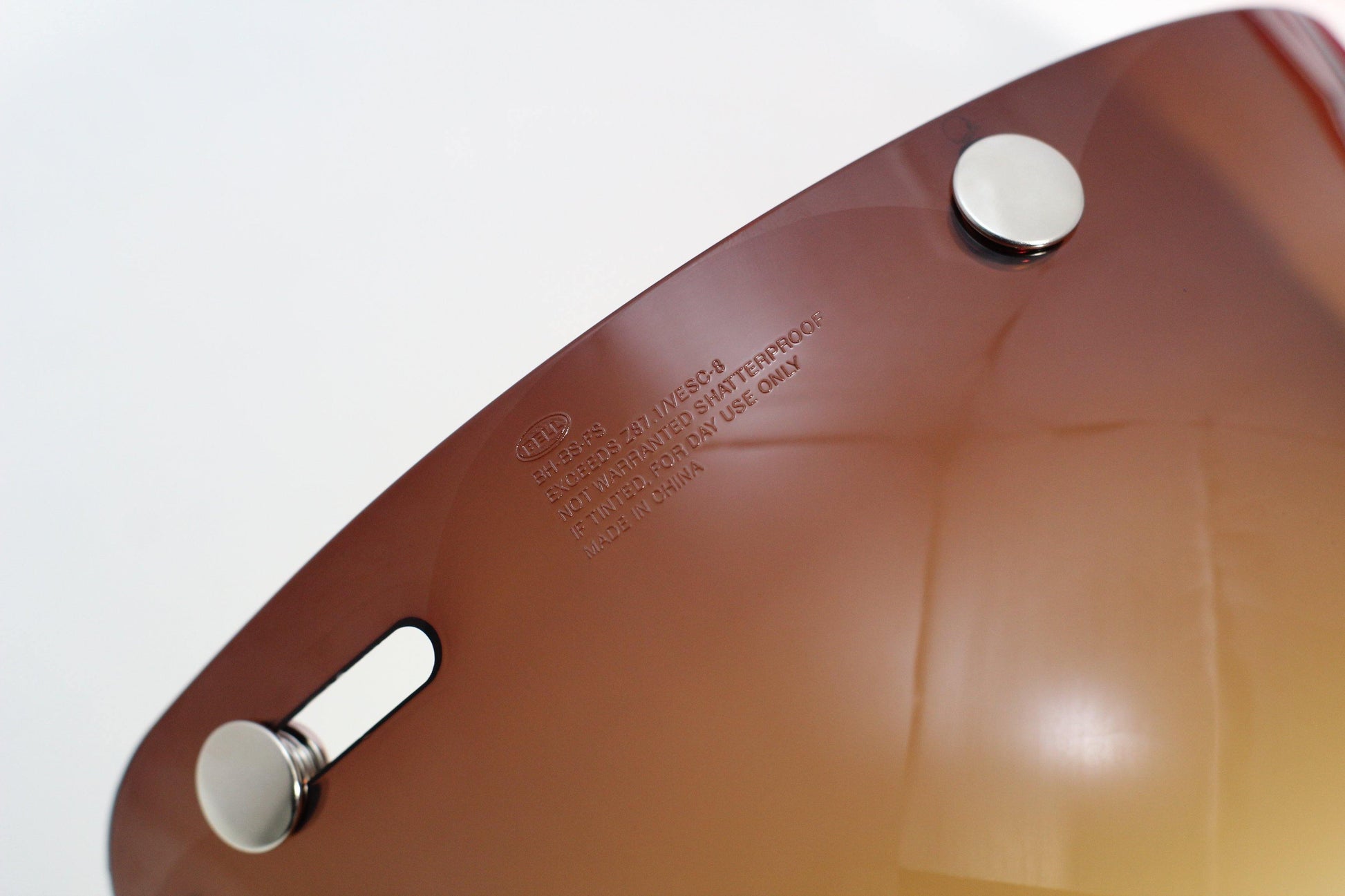 Bell PS-3 Snap Visor (Bubble Amber Gradient) - Durian Bikers