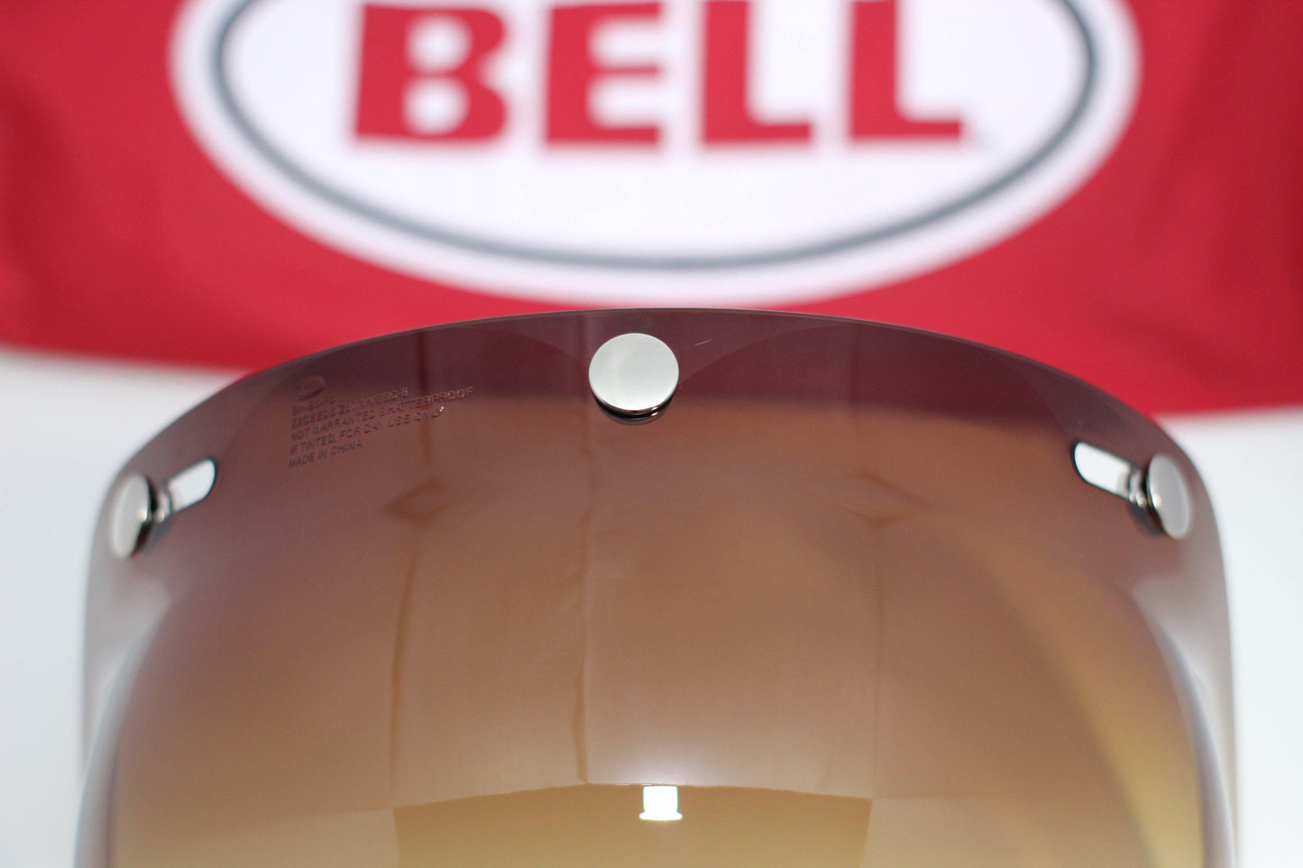 Bell PS-3 Snap Visor (Bubble Amber Gradient) - Durian Bikers