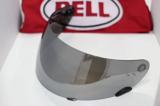Bell ClickRelease Visor (Light Silver Iridium) - Durian Bikers