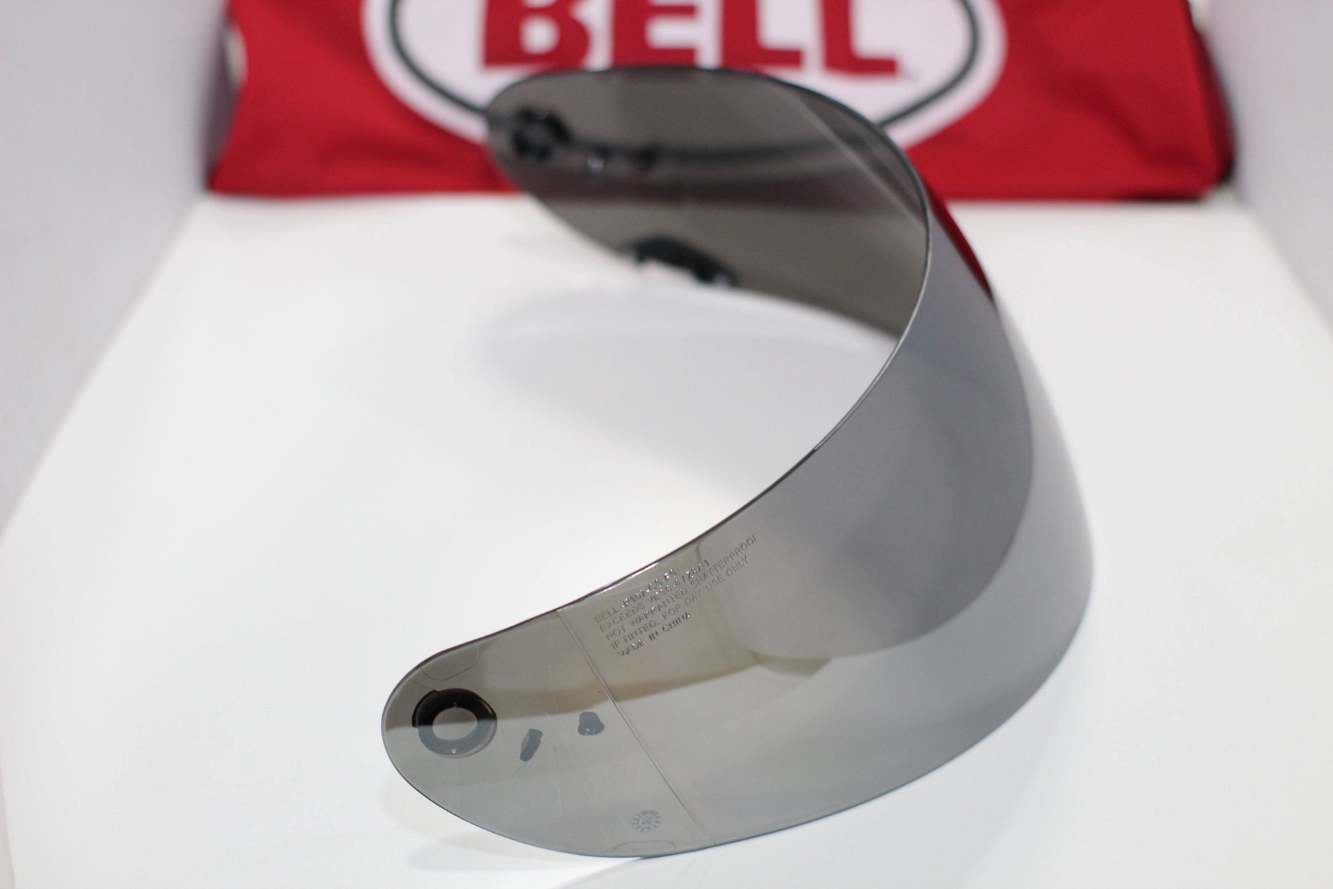 Bell ClickRelease Visor (Light Silver Iridium) - Durian Bikers