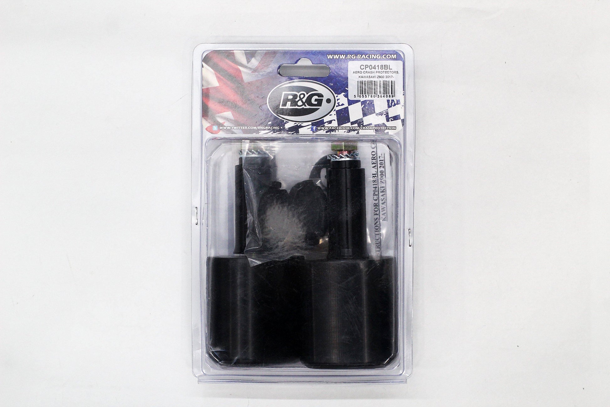 R&G Crash Protectors Aero Style fits for Kawasaki Z900 ('17-) - Durian Bikers