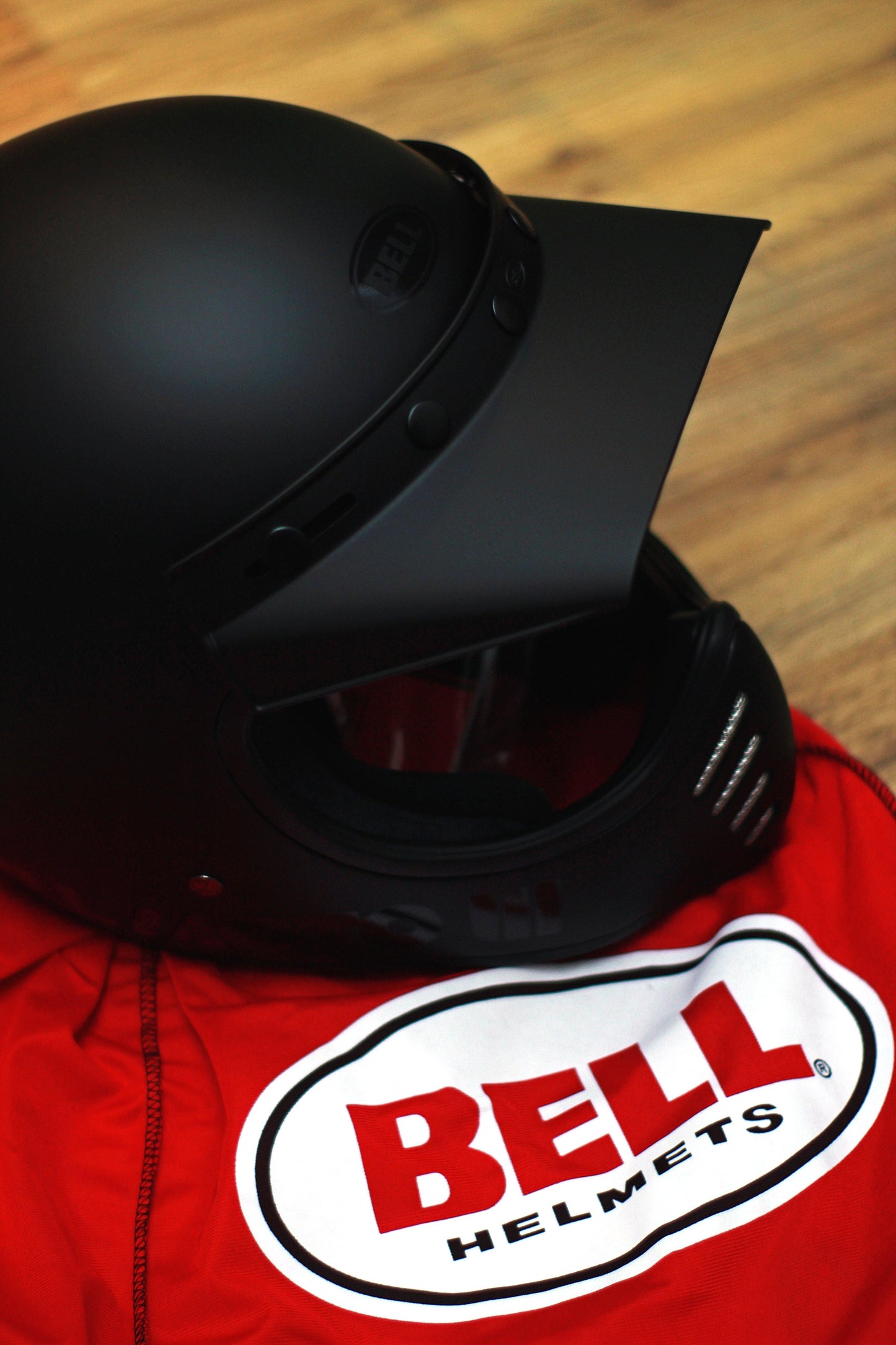 Bell Moto-3 (Classic Matte/Gloss Blackout) - Durian Bikers