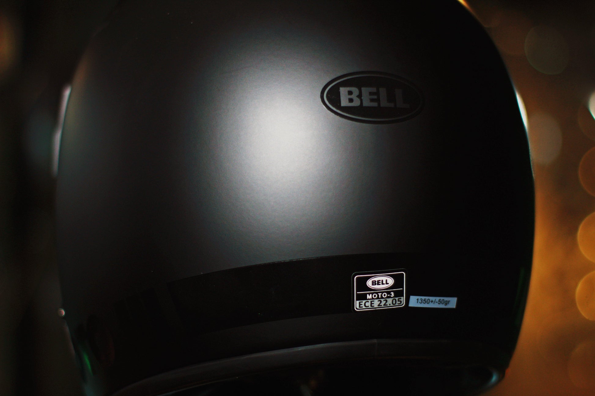 Bell Moto-3 (Classic Matte/Gloss Blackout) - Durian Bikers