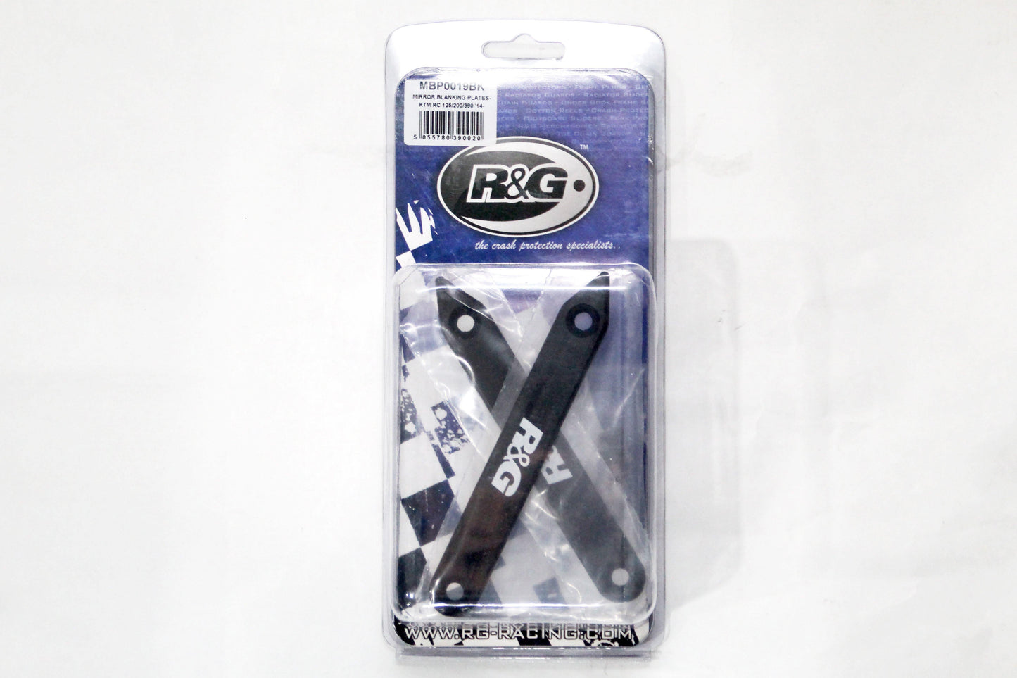 R&G Mirror Blanking Plates fits for KTM RC 125 / RC 200 ('14-) - Durian Bikers