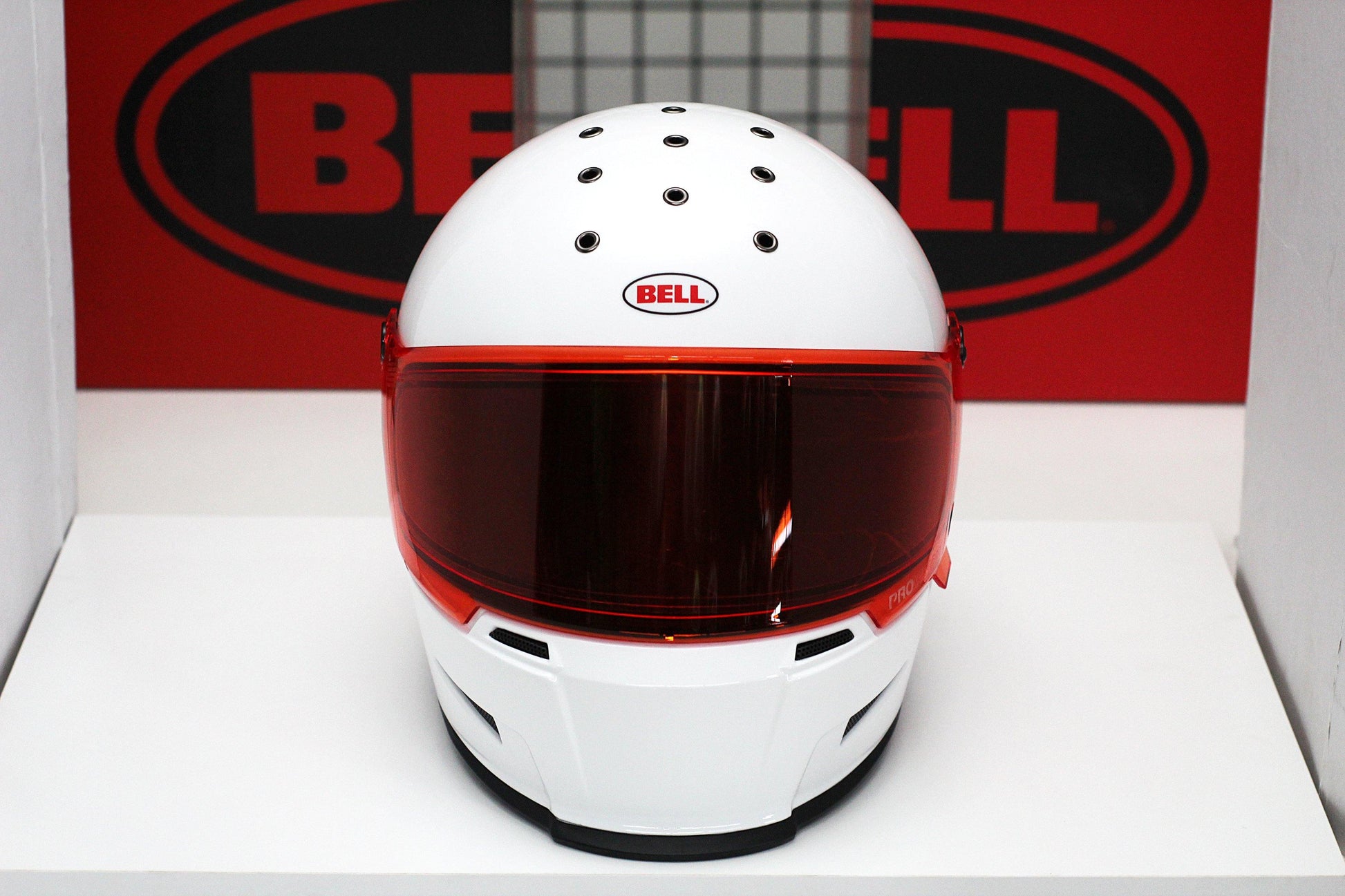 Bell Eliminator Visor (Hi-Def Persimmon Shield) - Durian Bikers
