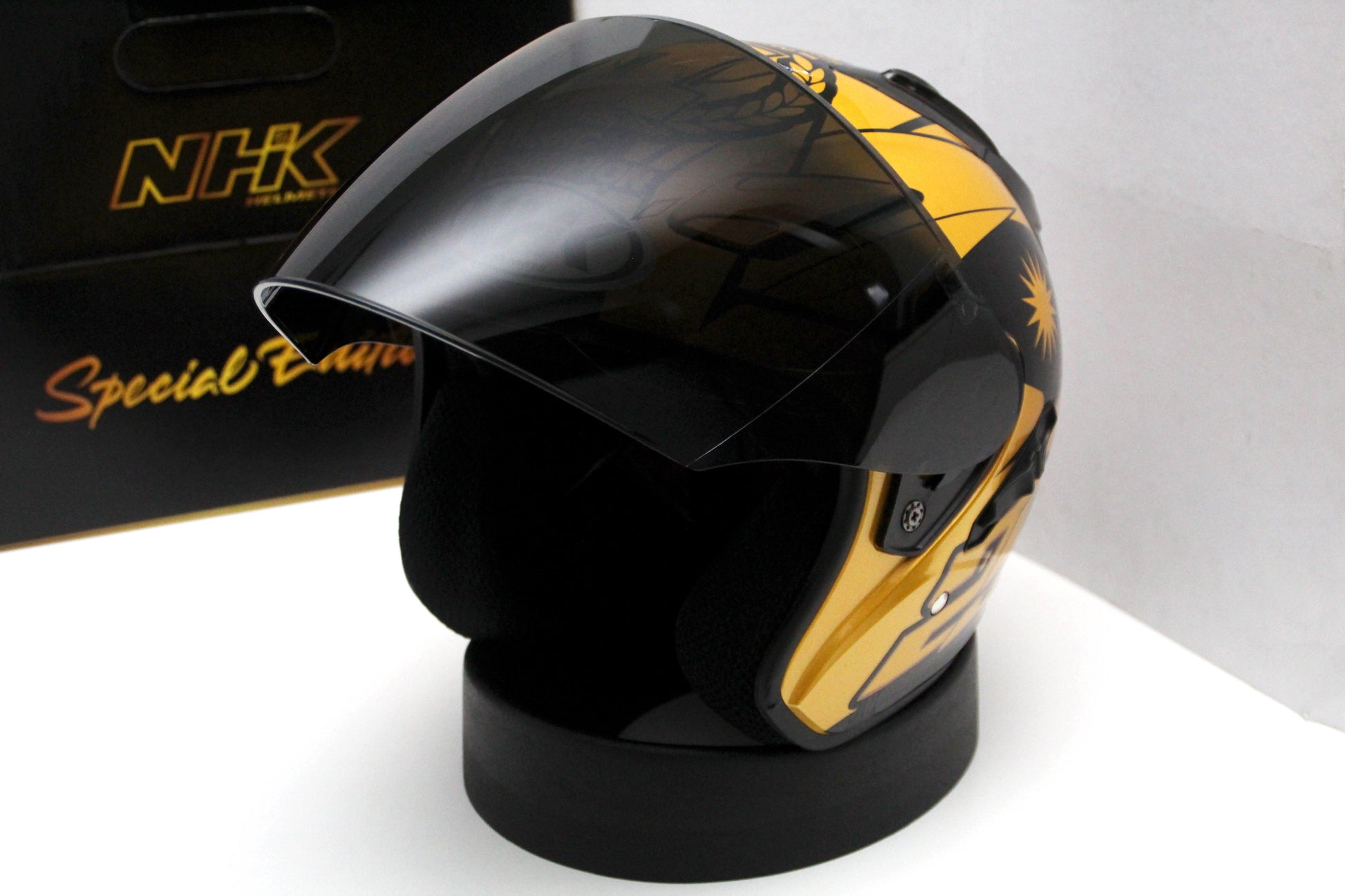 NHK R1 v2.0 Azlan Shah (Gold/Gold Glossy) - Durian Bikers