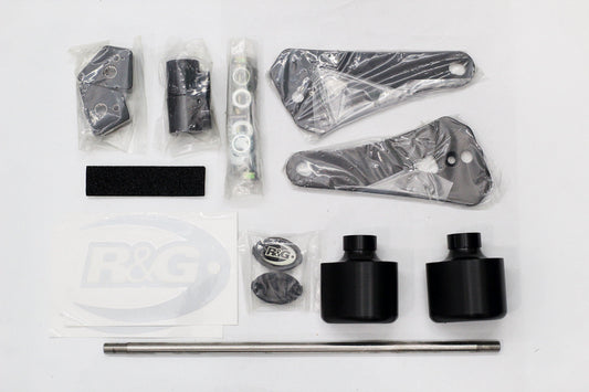R&G Crash Protectors Aero Style fits for Kawasaki Ninja 250SL ('14-) & Ninja 125 ('19-) - Durian Bikers