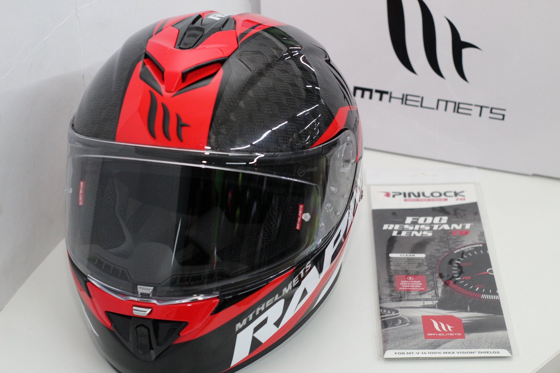 MT Pinlock for Rapide Pro (Clear) - Durian Bikers