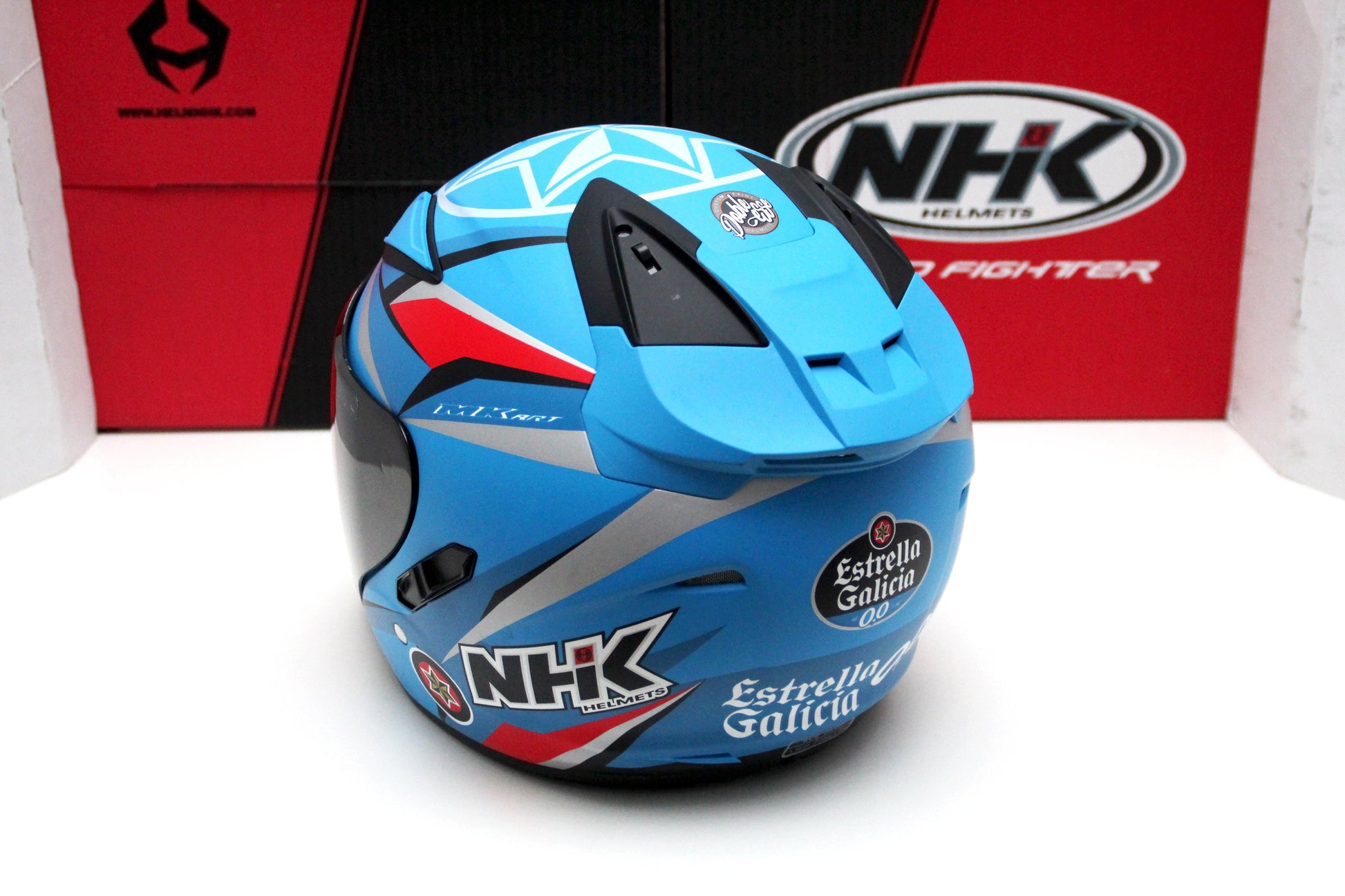 NHK R1 v2.0 Estrella Galicia (Blue Estrella Doft) - Durian Bikers