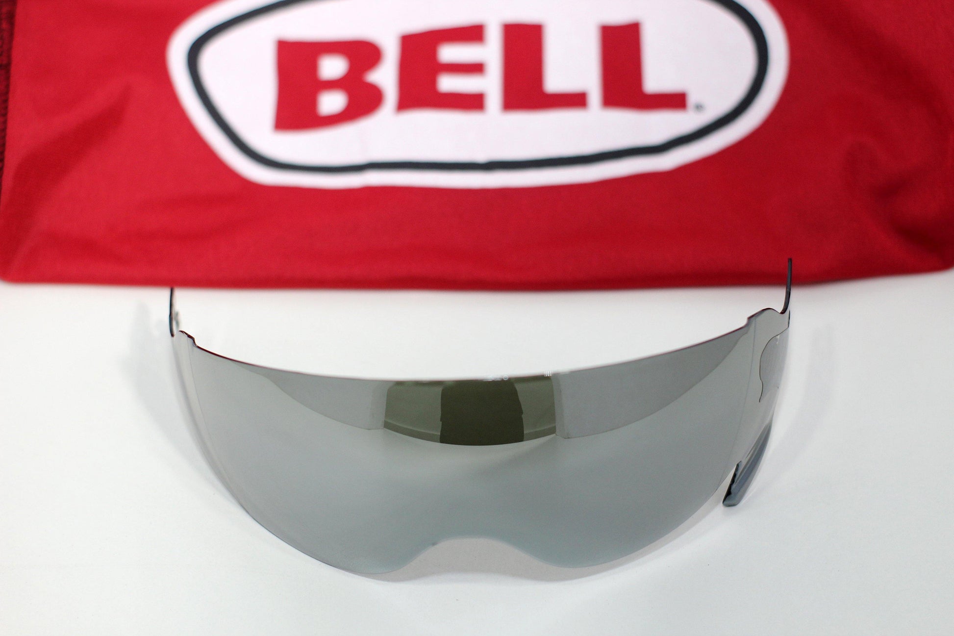 Bell Pit Boss Visor (Inner Shield Iridium Silver) - Durian Bikers