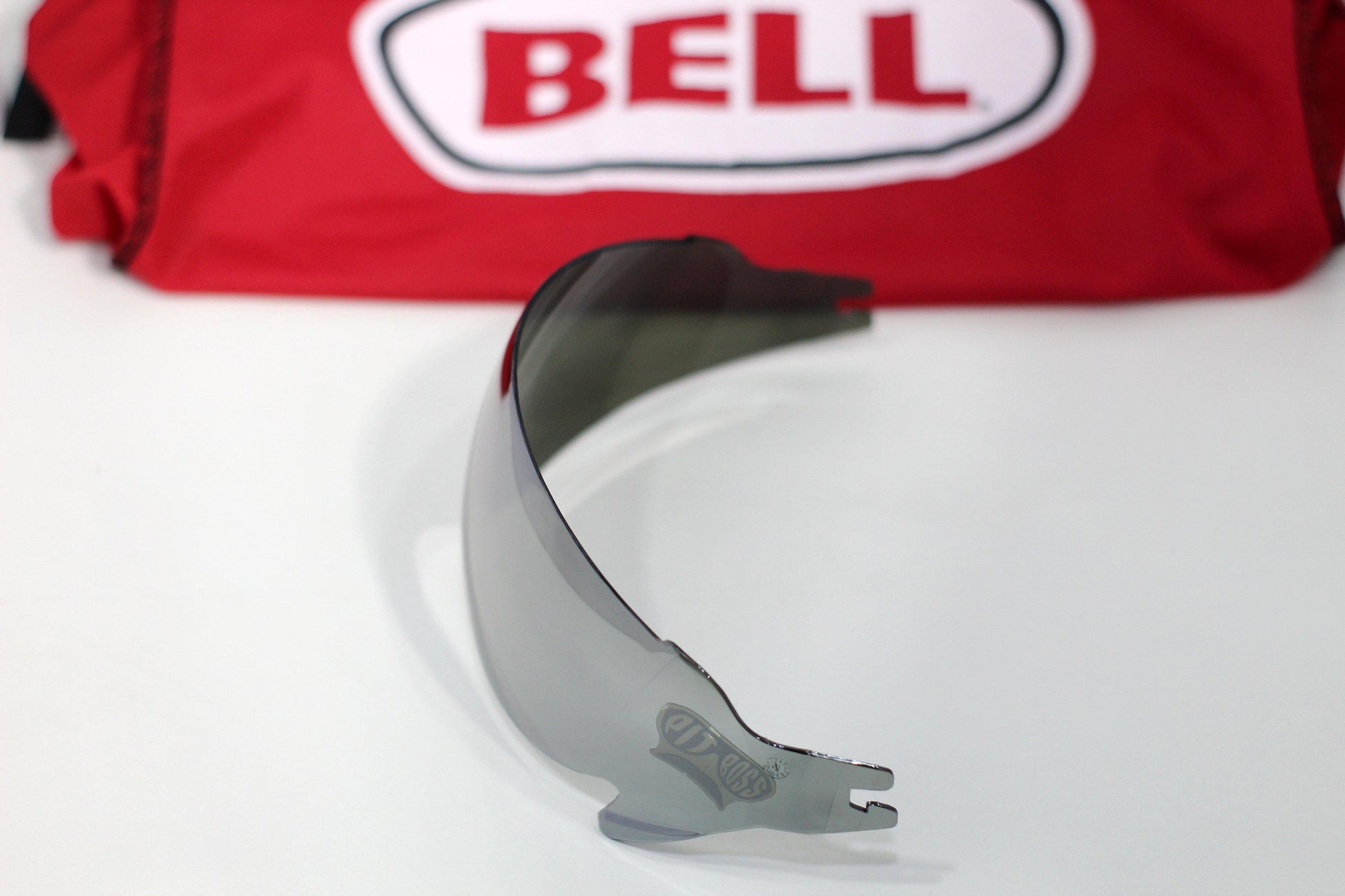 Bell Pit Boss Visor (Inner Shield Iridium Silver) - Durian Bikers
