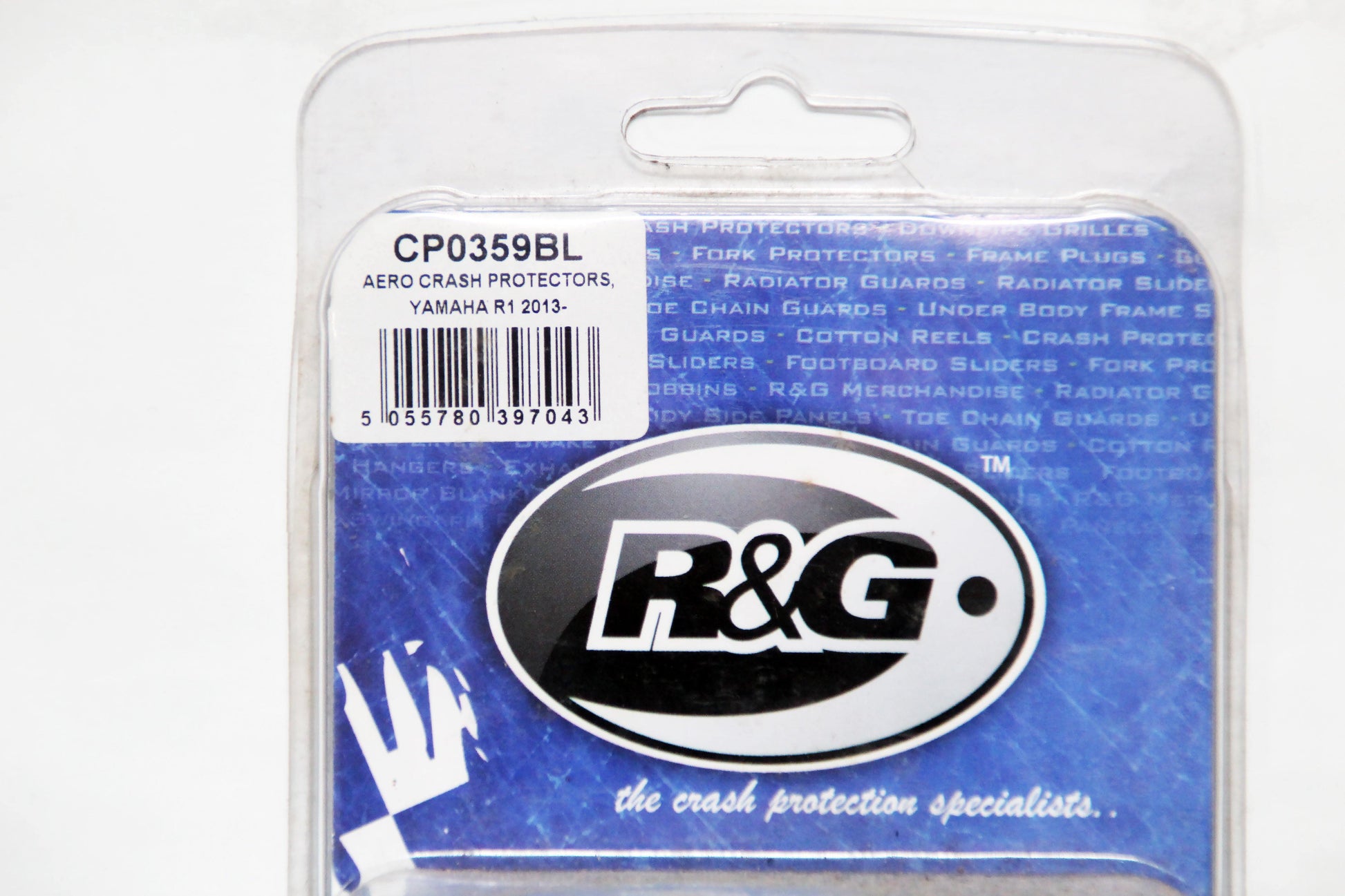 R&G Crash Protectors Aero Style fits for Yamaha YZF-R1 ('13-'14) - Durian Bikers