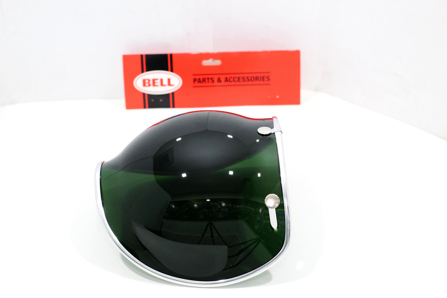 Bell PS-3 Snap Visor (Bubble Deluxe Shield WayFarer Green) - Durian Bikers