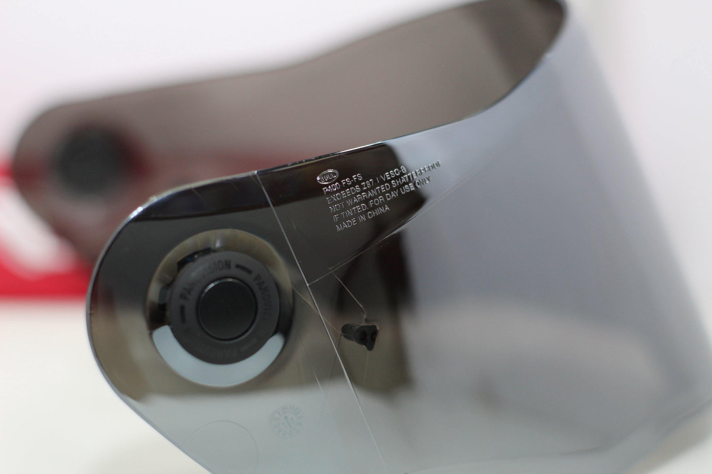 Bell Panovision Visor (Dark Silver Iridium) - Durian Bikers