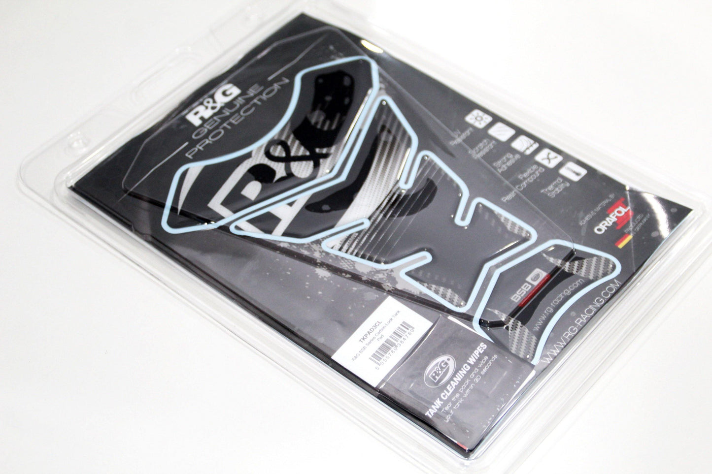 R&G "BSB Series" Tank Pad (Carbon) - Durian Bikers