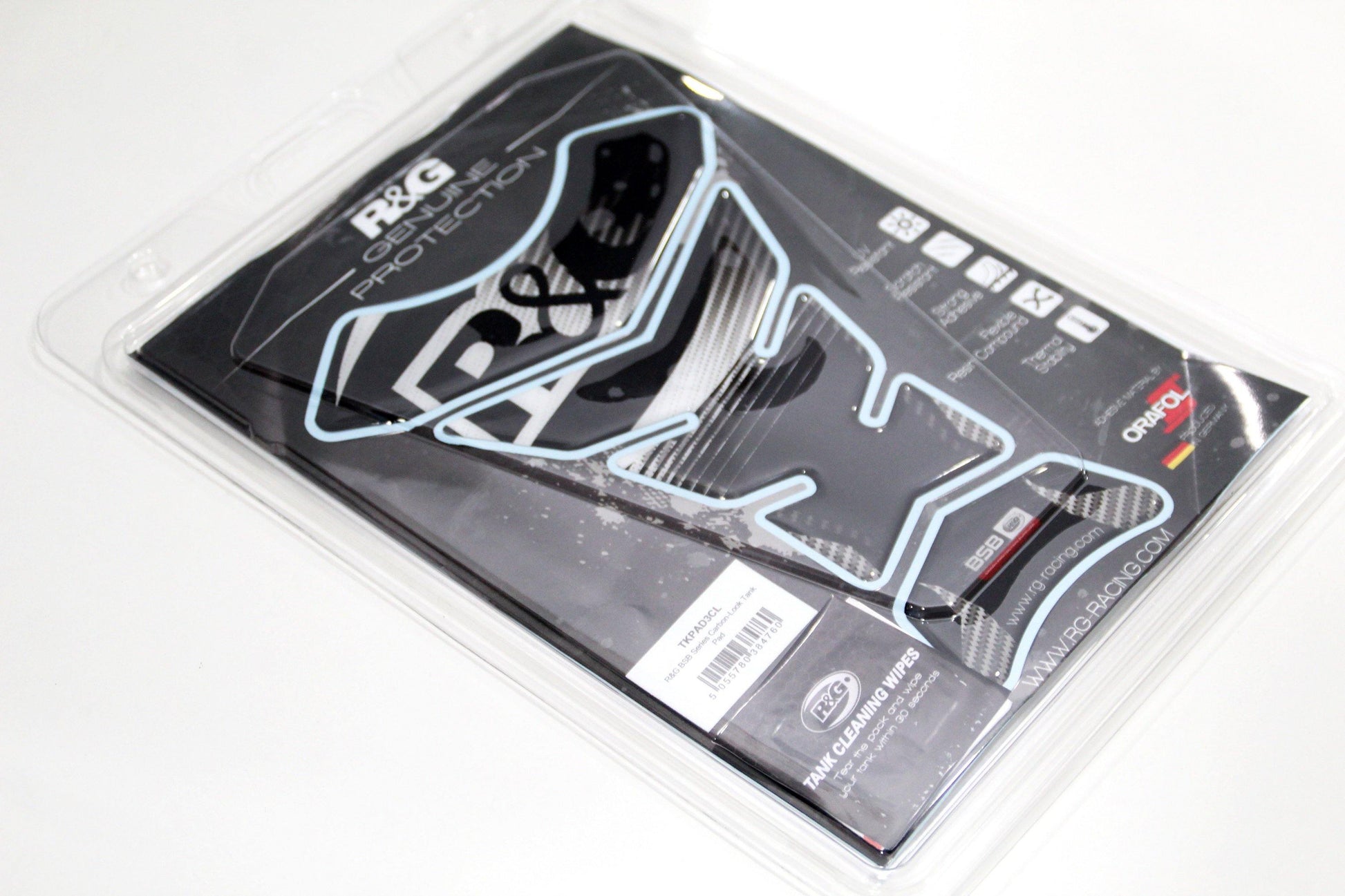 R&G "BSB Series" Tank Pad (Carbon) - Durian Bikers