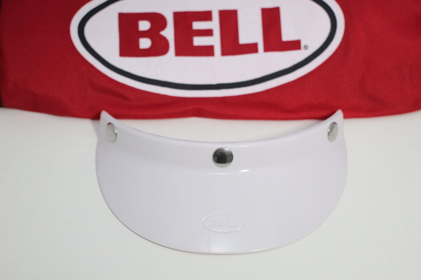 Bell PS-3 Snap Visor (Snap 510 White) - Durian Bikers