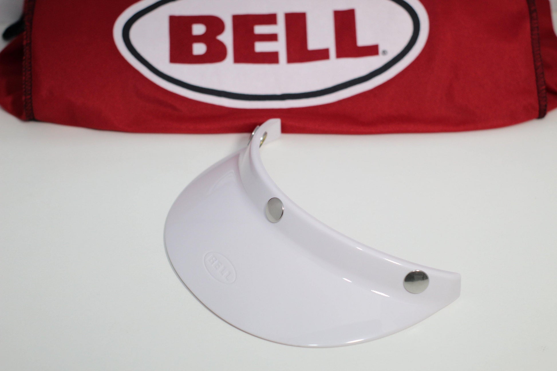 Bell PS-3 Snap Visor (Snap 510 White) - Durian Bikers