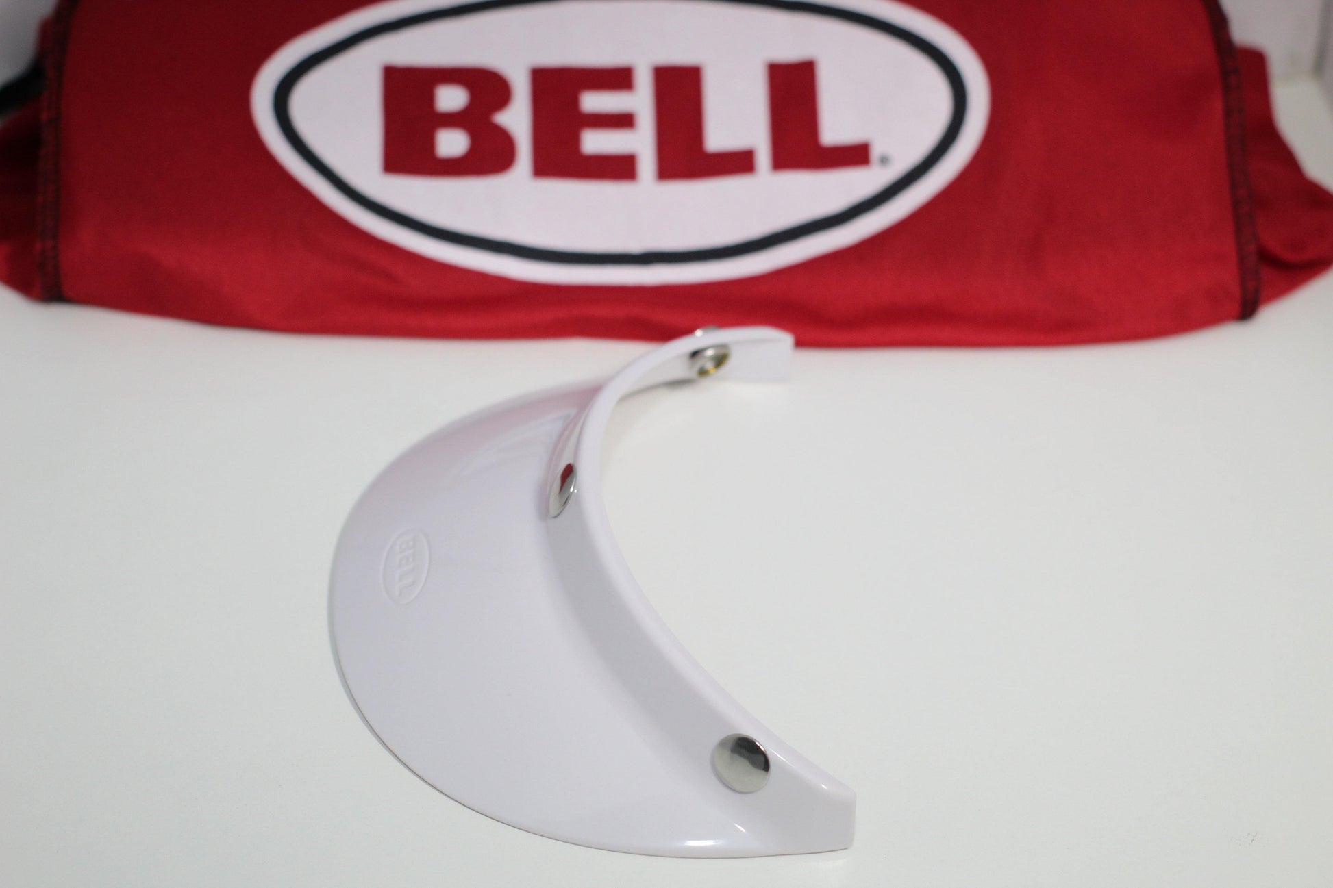 Bell PS-3 Snap Visor (Snap 510 White) - Durian Bikers
