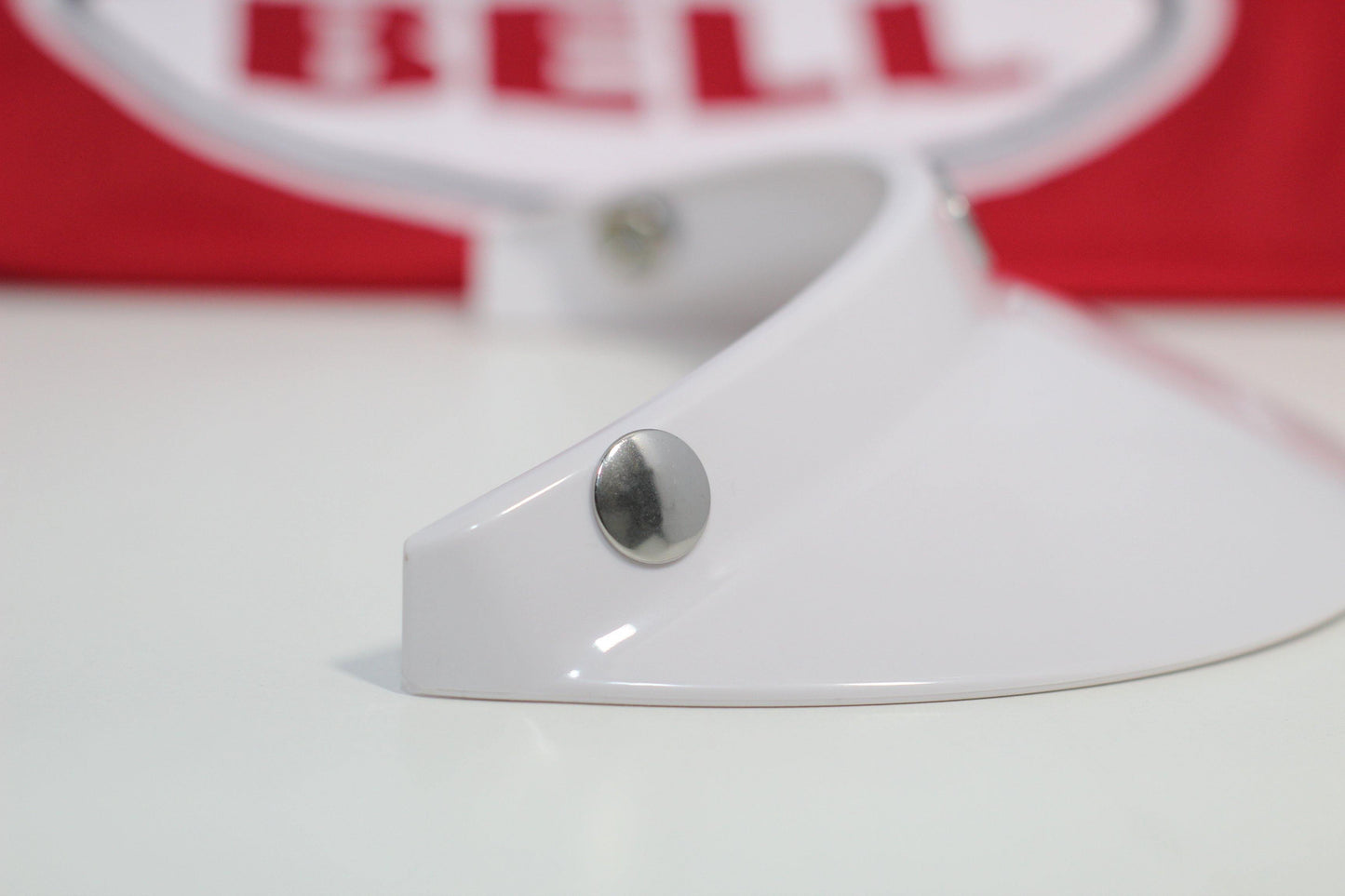 Bell PS-3 Snap Visor (Snap 510 White) - Durian Bikers