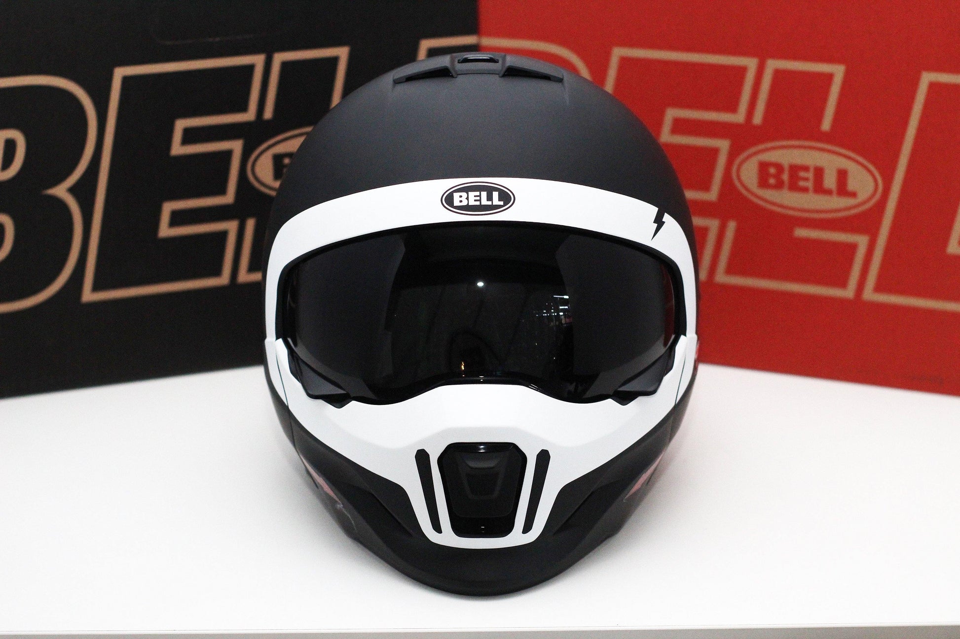 Bell Broozer (Cranium Matte Black/White) - Durian Bikers
