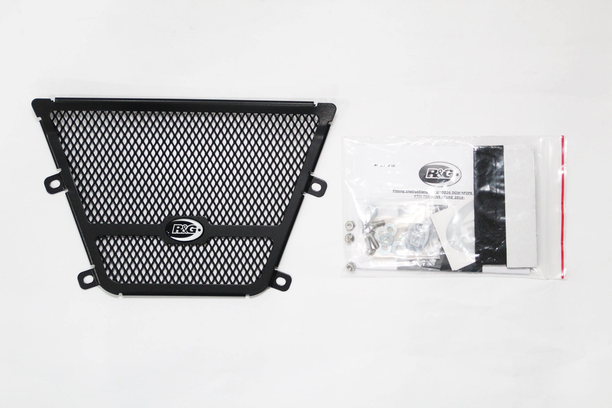 R&G Downpipe Grille fits for KTM 790 Adventure ('19-) - Durian Bikers