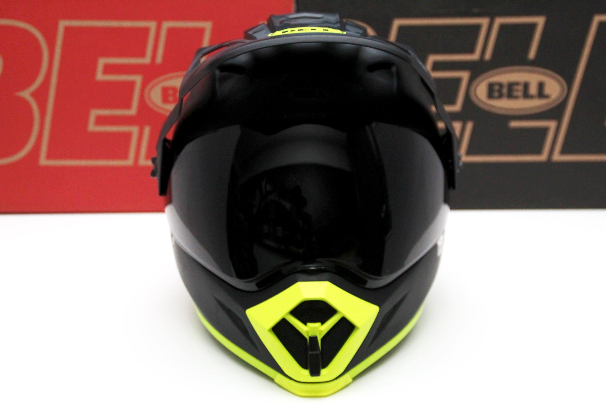 Bell MX-9 Adventure (Stealth Matte Camo Black/Hi-Viz) - Durian Bikers