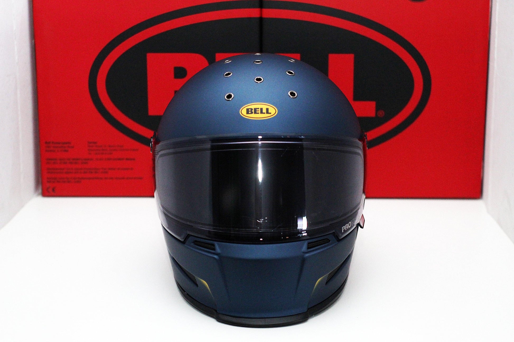 Bell Eliminator (Vanish Matte Blue/Yellow) - Durian Bikers
