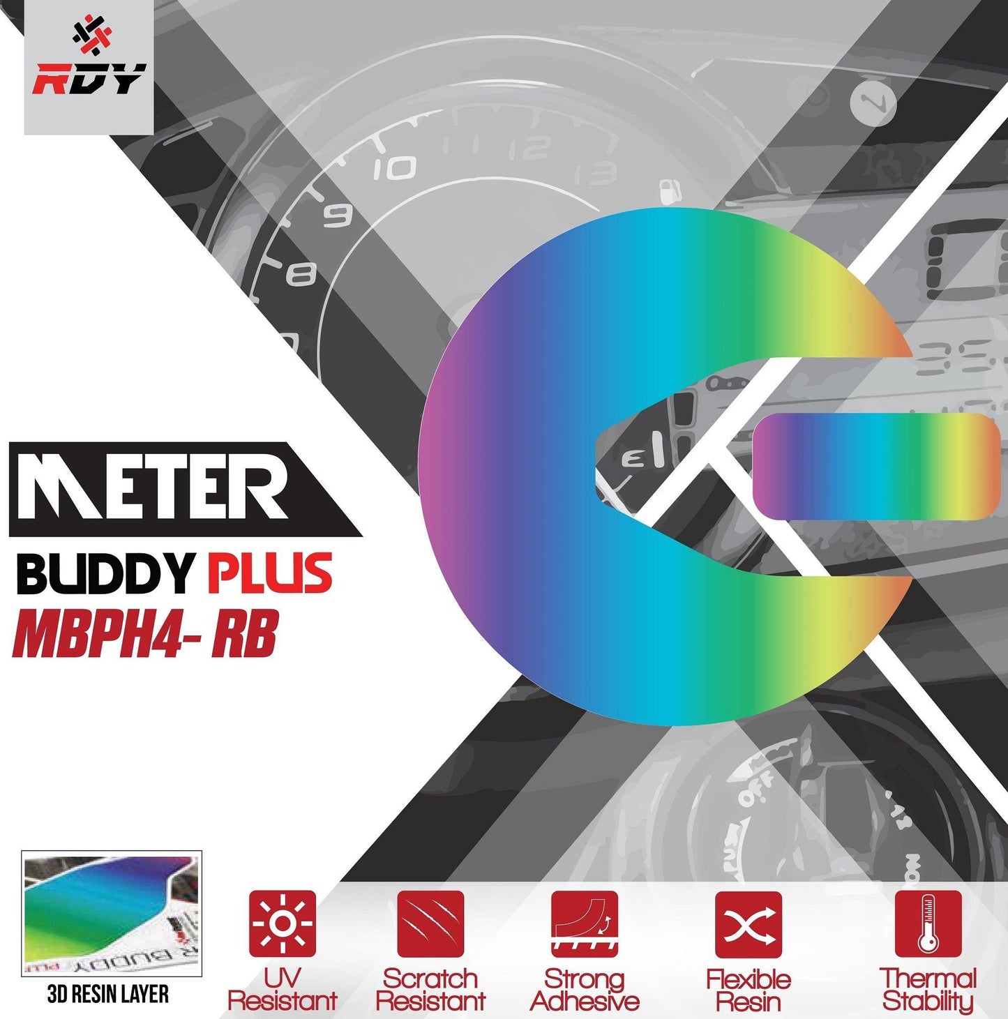 RDY Meter Buddy Plus fits for Honda Beat 110 ('16-) - Durian Bikers