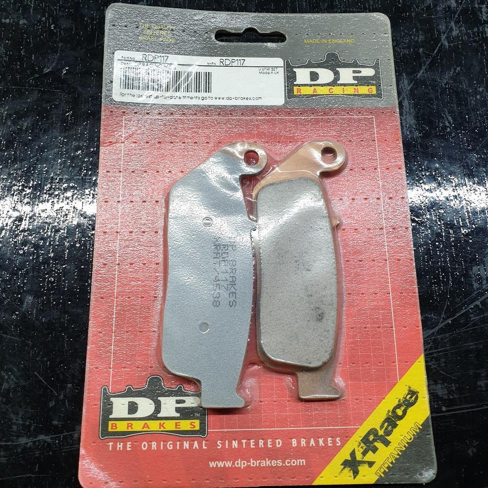 DP Brake Pads (Race) for Honda CBR600F, Kawasaki Versys-X 300, Z650, Z750, Suzuki DL250, GSX250, V-Strom 250, Triumph Street Triple 675 - Durian Bikers
