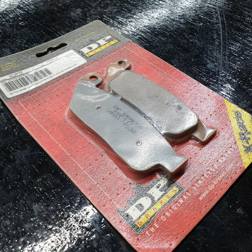 DP Brake Pads (Race) for Honda CBR600F, Kawasaki Versys-X 300, Z650, Z750, Suzuki DL250, GSX250, V-Strom 250, Triumph Street Triple 675 - Durian Bikers