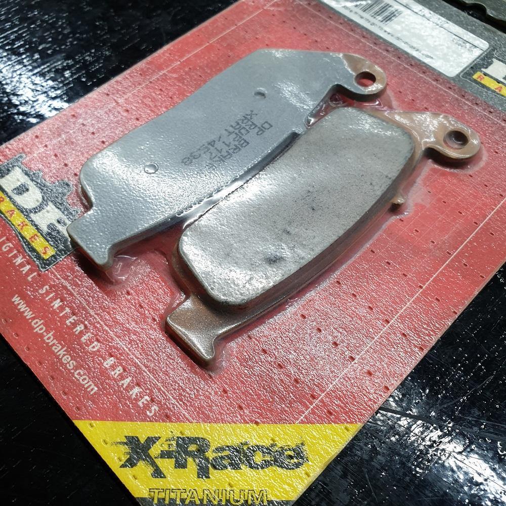 DP Brake Pads (Race) for Honda CBR600F, Kawasaki Versys-X 300, Z650, Z750, Suzuki DL250, GSX250, V-Strom 250, Triumph Street Triple 675 - Durian Bikers