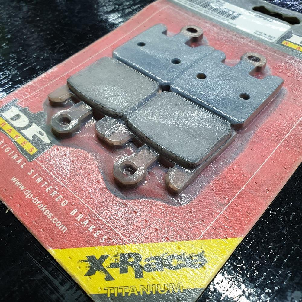 DP Brake Pads (Race) for Kawasaki ZX-6R, ZX-10R, VN1600, Suzuki GSX-R1000 - Durian Bikers