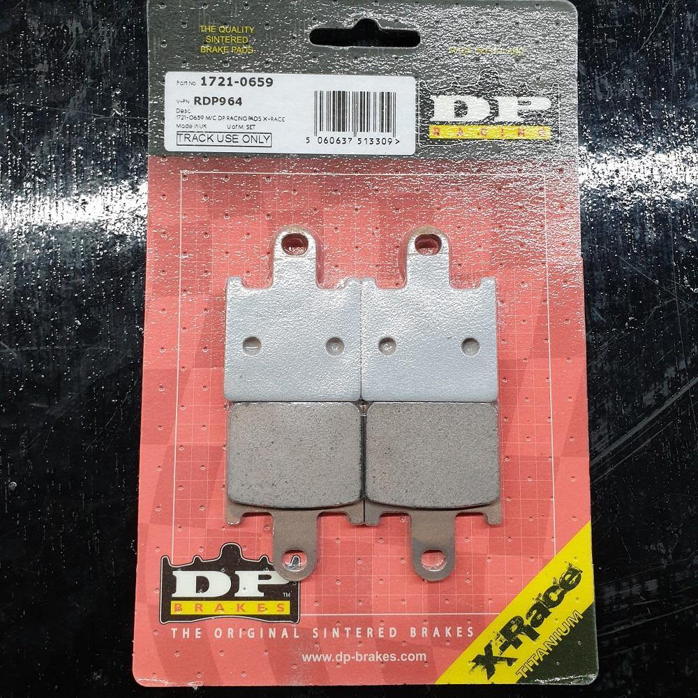 DP Brake Pads (Race) for Kawasaki ZX-6R, Z750, ZZR1400 - Durian Bikers