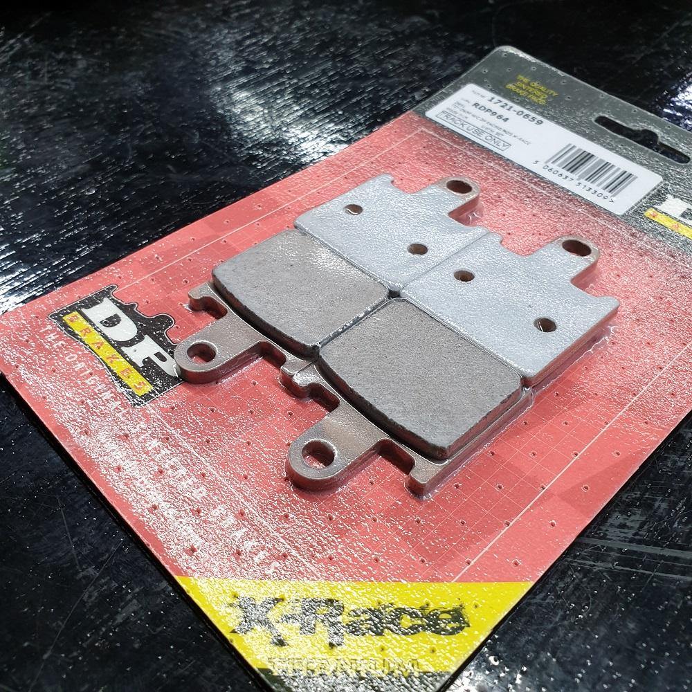 DP Brake Pads (Race) for Kawasaki ZX-6R, Z750, ZZR1400 - Durian Bikers