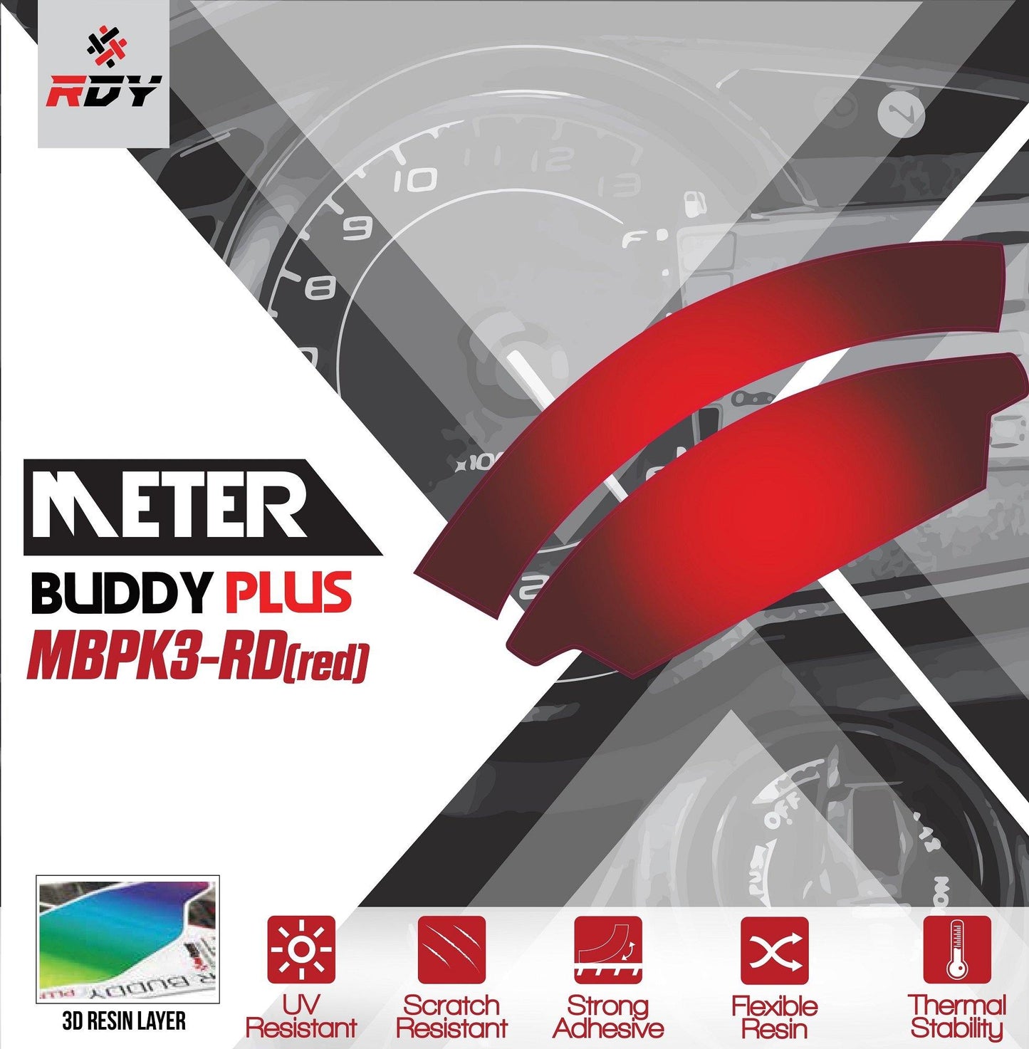 RDY Meter Buddy Plus fits for Kawasaki ZX10R ('11-) - Durian Bikers