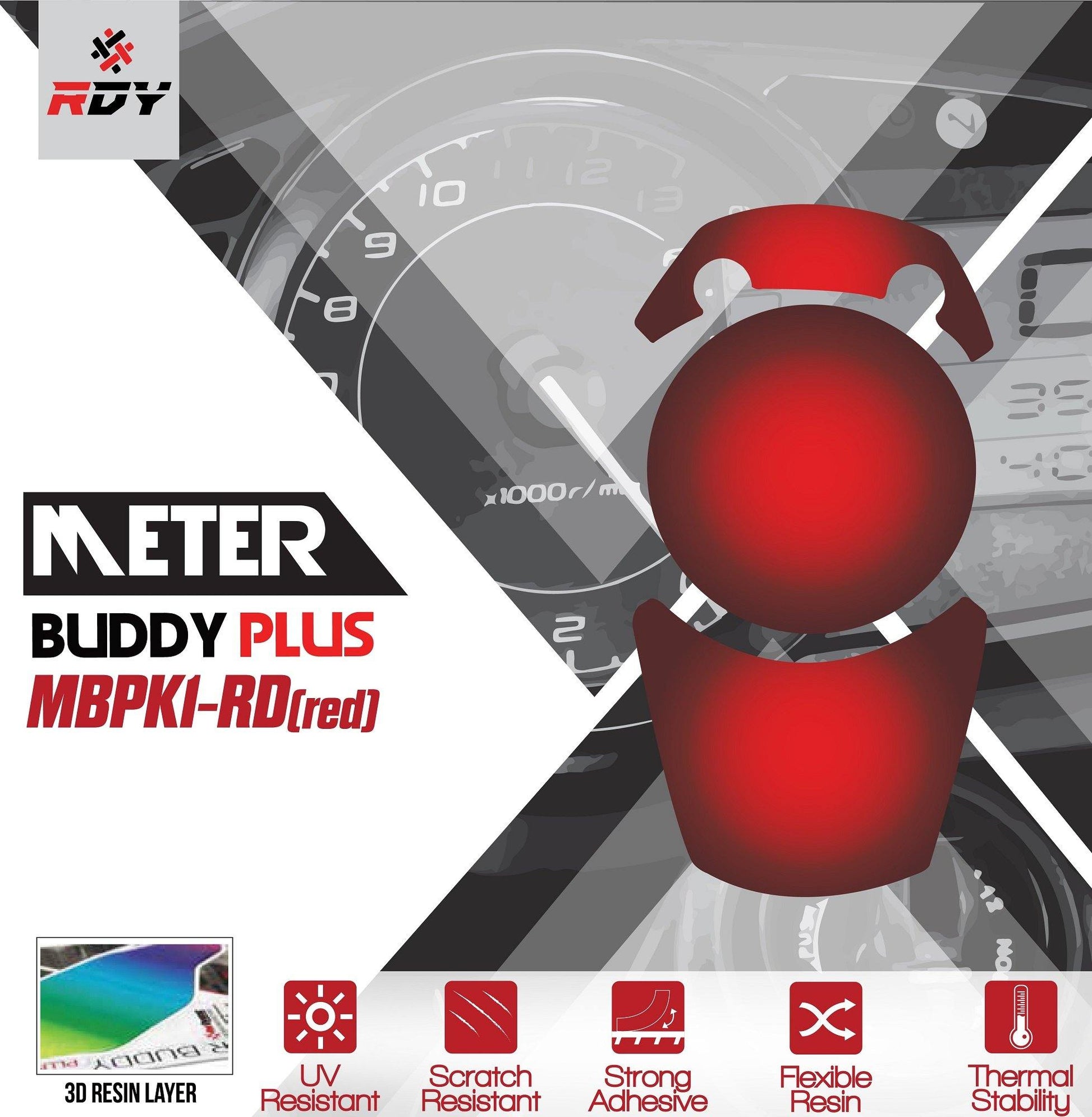 RDY Meter Buddy Plus fits for Kawasaki ZX6R / ZX25R / Ninja / Z 1000 SX / Ninja 650 / Ninja 400 / Ninja 250 / Versys X 250 / 300 - Durian Bikers