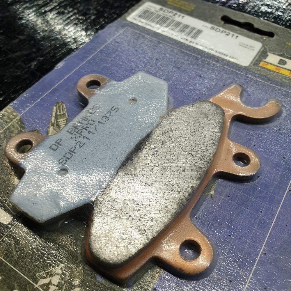 DP Brake Pads for Kawasaki KLX 125, 140, 230, 250, 300, 650 - Durian Bikers