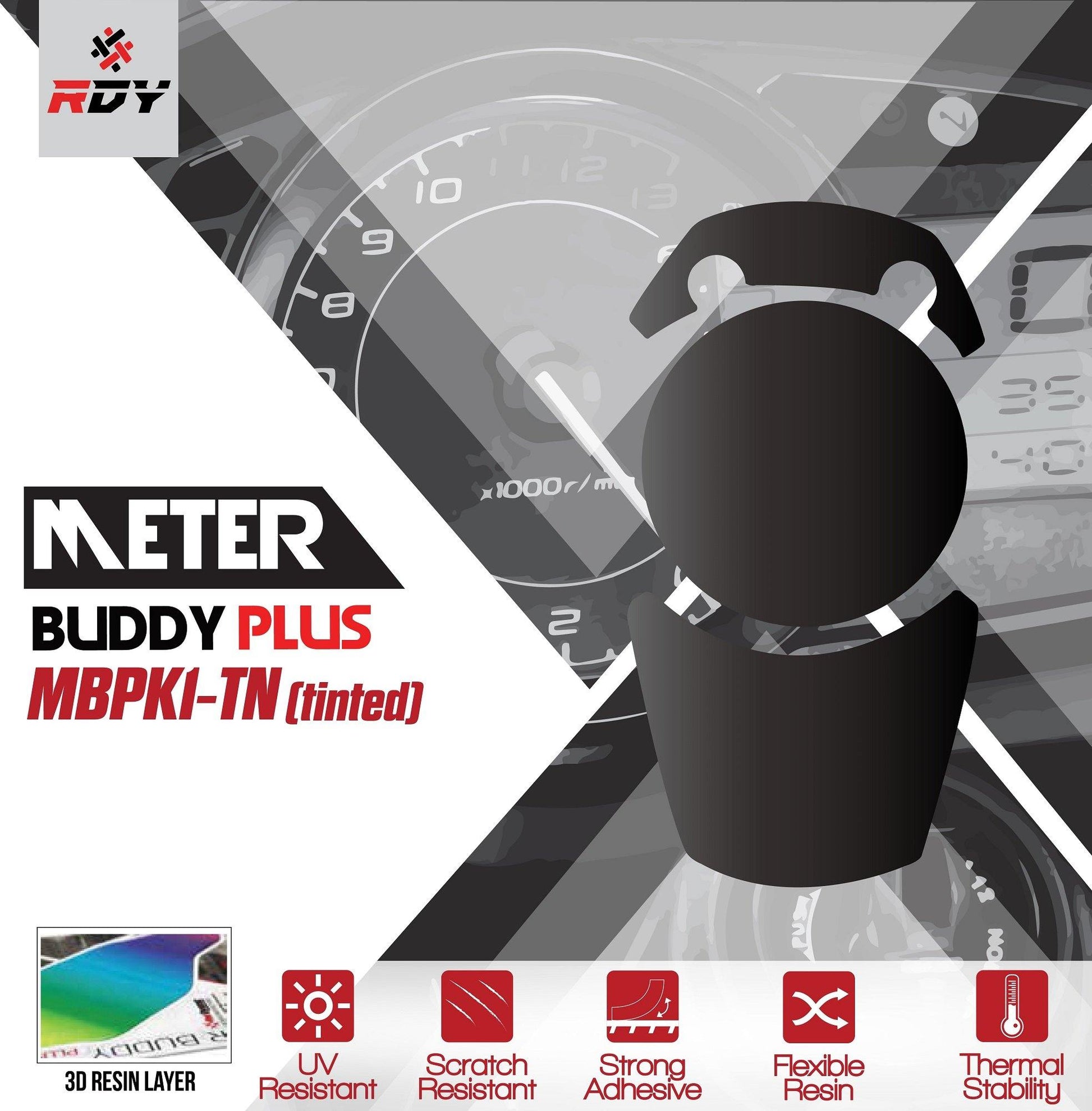 RDY Meter Buddy Plus fits for Kawasaki ZX6R / ZX25R / Ninja / Z 1000 SX / Ninja 650 / Ninja 400 / Ninja 250 / Versys X 250 / 300 - Durian Bikers